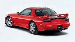 MAZDA RX-7 FD red