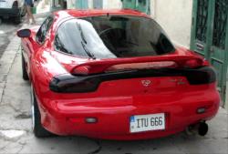 MAZDA RX-7 red