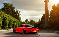 MAZDA RX-7 red