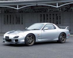 MAZDA RX-7 silver