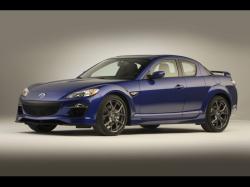 MAZDA RX-8 blue