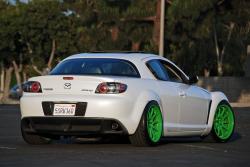 MAZDA RX-8 green