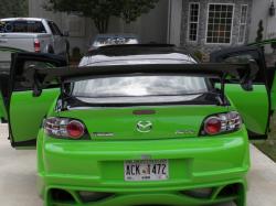 MAZDA RX-8 green