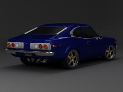 MAZDA RX3 blue