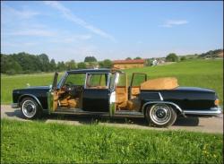 MERCEDES-BENZ 600 LANDAULET blue