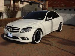 MERCEDES-BENZ C-CLASS white