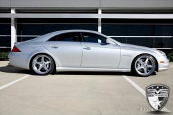 MERCEDES-BENZ CL 55 AMG silver