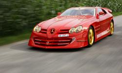 MERCEDES-BENZ MCLAREN SLR red