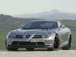 MERCEDES-BENZ MCLAREN SLR silver