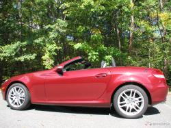 MERCEDES-BENZ SLK red