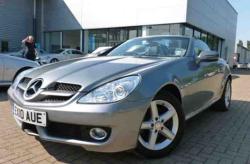 MERCEDES-BENZ SLK silver