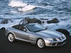 MERCEDES-BENZ SLR MCLAREN blue