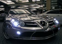 MERCEDES-BENZ SLR green