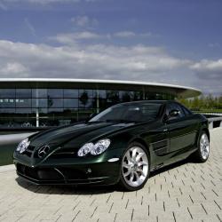 MERCEDES-BENZ SLR green