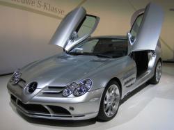 MERCEDES-BENZ SLR silver