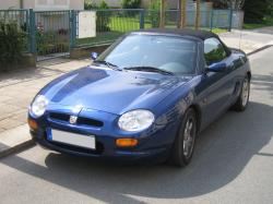 MG MGF blue