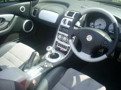 MG MGF silver