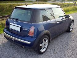 MINI COOPER blue