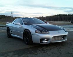 MITSUBISHI 3000 GT silver