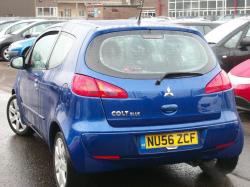 MITSUBISHI COLT blue