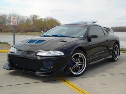 MITSUBISHI ECLIPSE 2000 GS 16V black