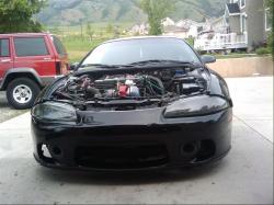 MITSUBISHI ECLIPSE black