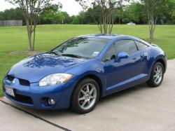 MITSUBISHI ECLIPSE blue