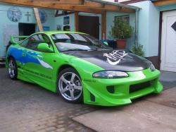 MITSUBISHI ECLIPSE green