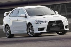 MITSUBISHI EVO white