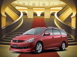 MITSUBISHI GRANDIS red