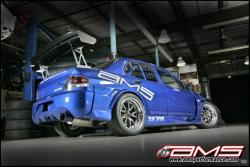 MITSUBISHI LANCER EVOLUTION blue