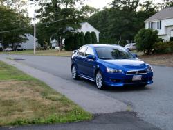 MITSUBISHI LANCER blue