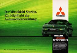 MITSUBISHI STARION green