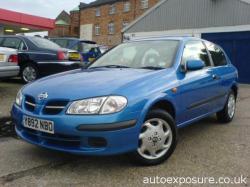 NISSAN ALMERA blue