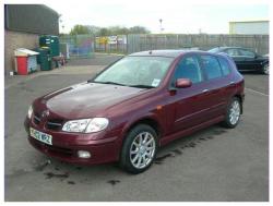 NISSAN ALMERA brown