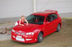 NISSAN ALMERA red