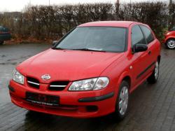 NISSAN ALMERA red