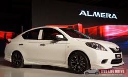 NISSAN ALMERA white