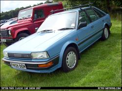 NISSAN BLUEBIRD blue