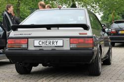 NISSAN CHERRY TURBO red