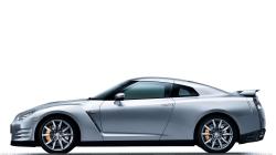 NISSAN GT-R silver