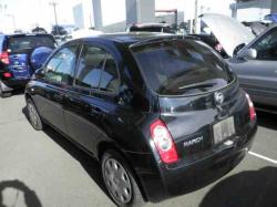 NISSAN MARCH black