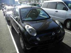 NISSAN MARCH black