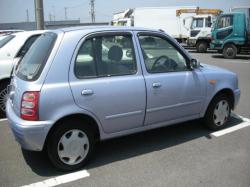 NISSAN MARCH blue