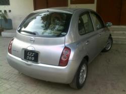 NISSAN MARCH silver