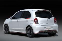 NISSAN MARCH white