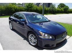 NISSAN MAXIMA blue