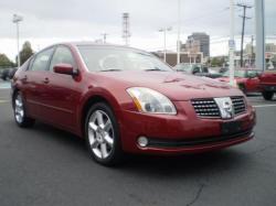 NISSAN MAXIMA red