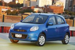 NISSAN MICRA blue