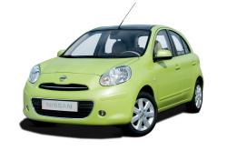 NISSAN MICRA green